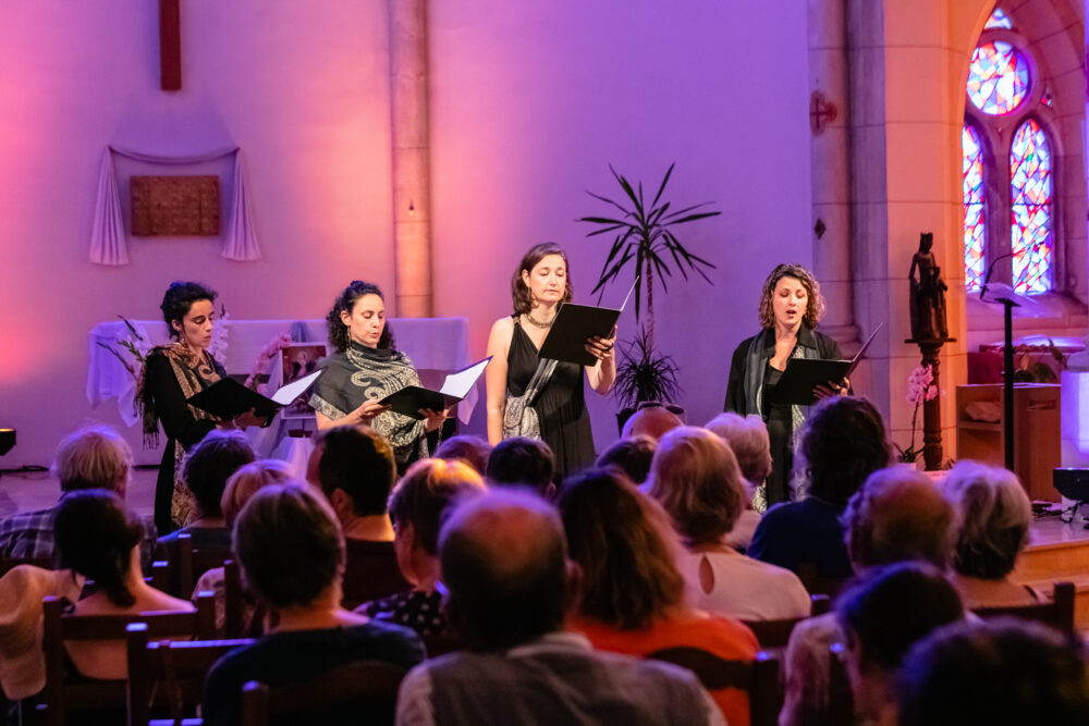 Ensemble Oriscus au Grand Couvent de Gramat pour le Festival de Rocamadour