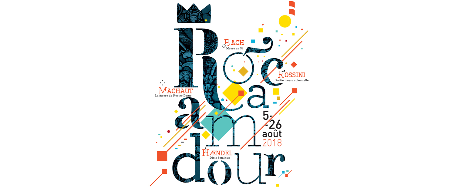 Visuel du Festival de Rocamadour 2018