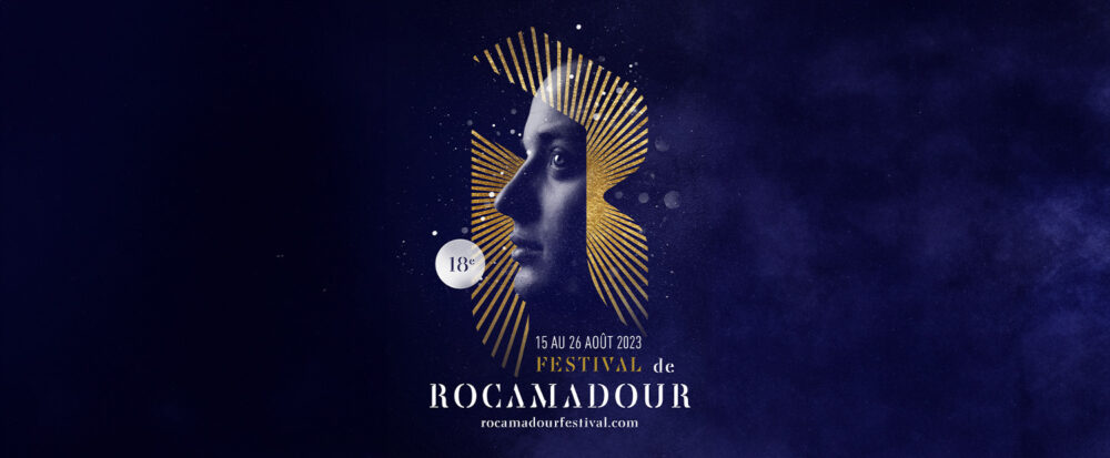 Visuel de la 18e édition du Festival de Rocamadour