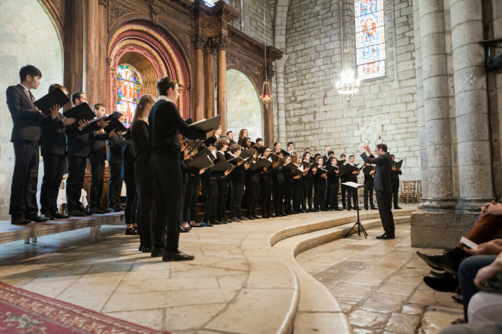 La Maîtrise de Toulouse à la Basilique Saint-Sauveur de Rocamadour durant le Festival de Rocamadour
