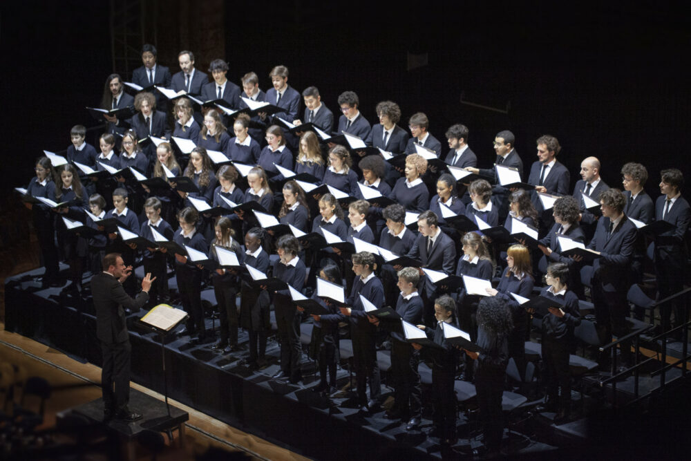 La Maîtrise de Toulouse, conservatoire de Toulouse, dirigé par Mark Opstad