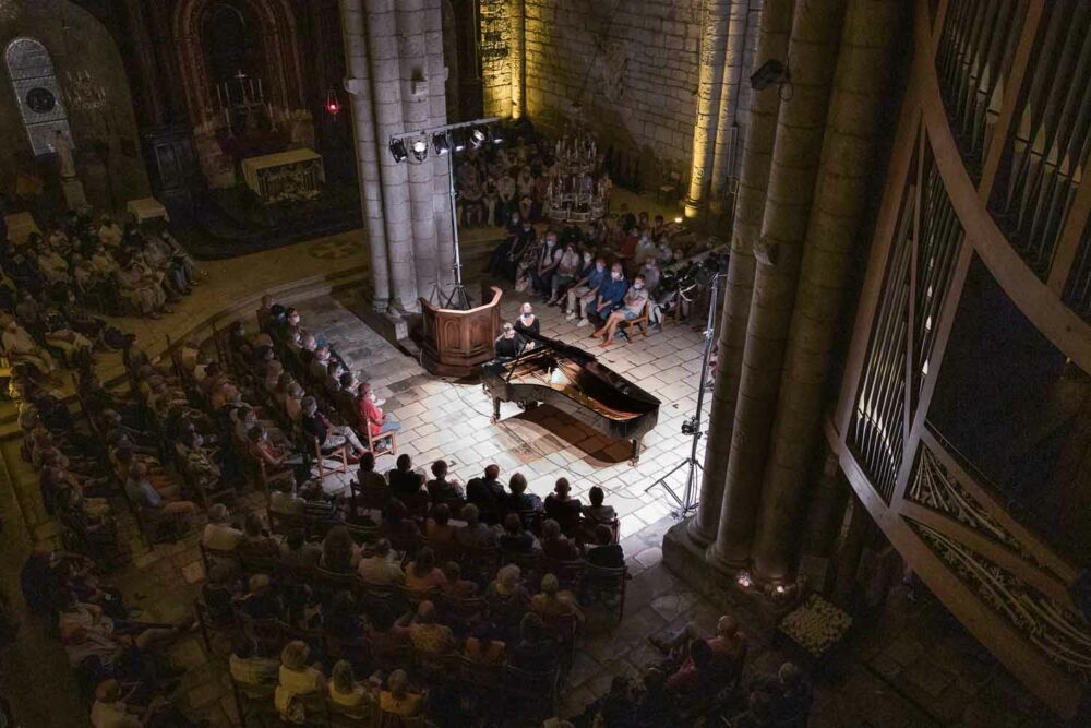 récital de piano au Festival de Rocamadour