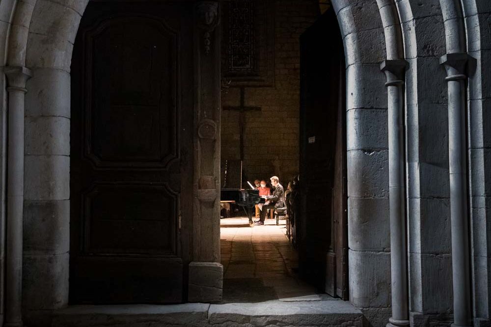 récital de piano au Festival de Rocamadour